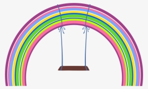 Rainbow Clipart Png - Clipart Swing Png #689115