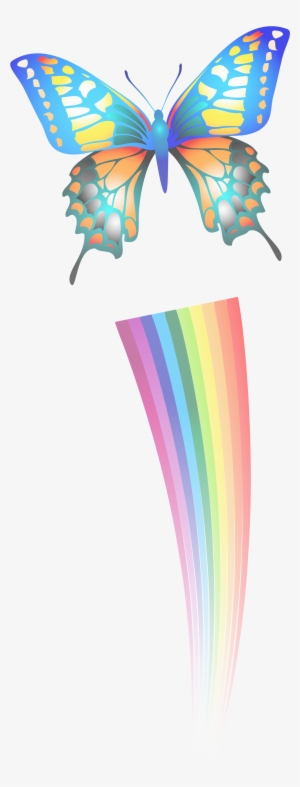 Rainbow Butterfly Clipart - Clip Art #689180 Rainbow Butterfly Clipart - Clip Art #689180