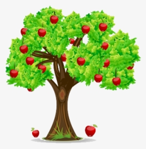 Fact - Cartoon Apple Tree Png #689474