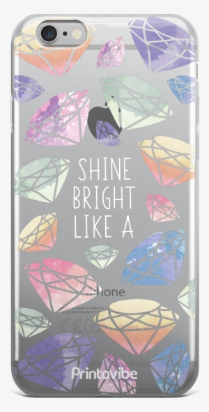 Diamond Watercolour Iphone Case - Mobile Phone #689518