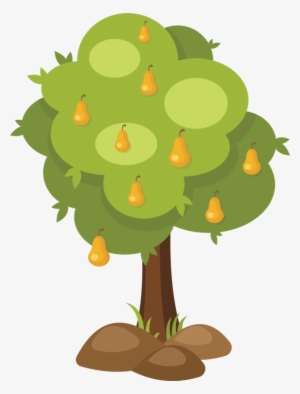 Fruit Tree Branch Asian Pear - Pear Tree Clipart #689630