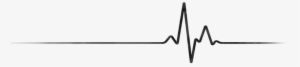 Line Heartbeat Png Clip Art Royalty Free Library - Heart Beat Line Black Png #689759
