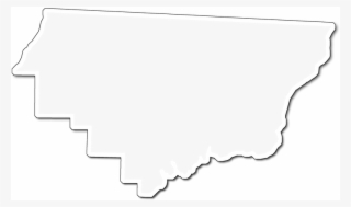 A Map Of Gadsden With An Outer Shadow Around The Map #6800626