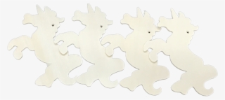 Wooden Unicorns Pack Of #6801184