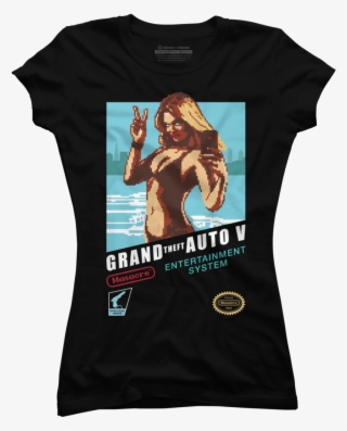 Gta V Women's T-shirt Gta V Is A Cozy Ring Spun Cotton #6804115