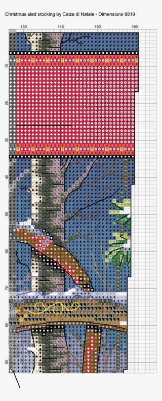 Christmas Sled Stocking #6804629