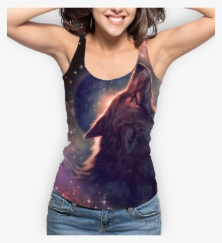 Wolf Art 3d Full Printing Women's Tank-top #6805489