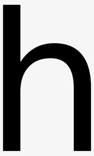 Letter H Png #6805493