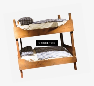 Furniture Wooden Bunk Bed #6809605