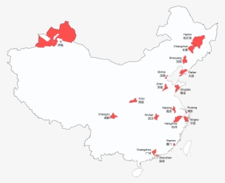 Map Of Sub-provincial Level Entries In The People's #6814985