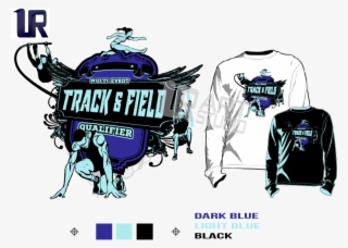 Track & Field Qualifier Multi Event Tshirt Vector Design #6818687