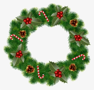 Christmas Wreath Png #6822268