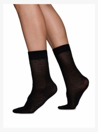Swedish Stockings Emma Leopard Socks Black #6822340 Swedish Stockings Emma Leopard Socks Black #6822340