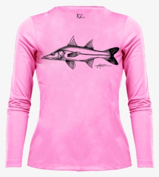 Hewes Womens Cut L/s Technical Fishing Shirt- Snook #6824636