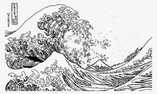 Ocean Clipart Black And White #6829445