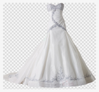 Wedding Gowns Png Clipart Wedding Dress Clip Art #6830365