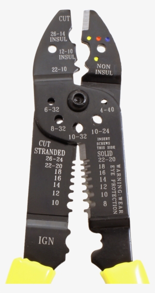 Value Wire Crimper / Stripper / Cutter Tool #6830877