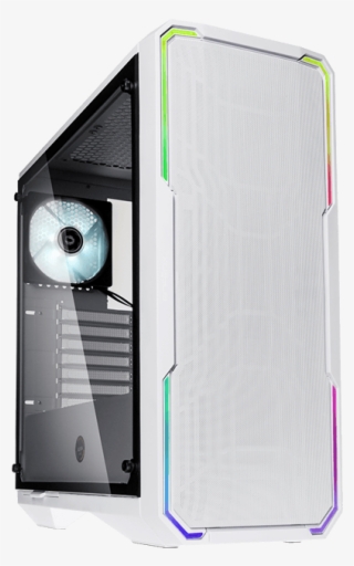 Enso Mesh Tempered Glass, No Psu, E-atx, White, Mid #6831431