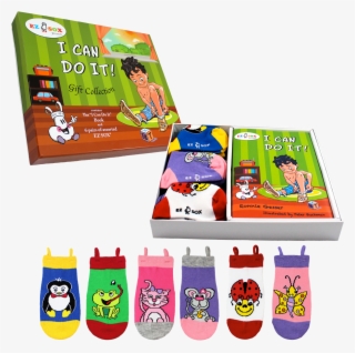 Ez Sox Sock Set Inclues Ez Sox Book 6 Pairs Of Socks #6832686