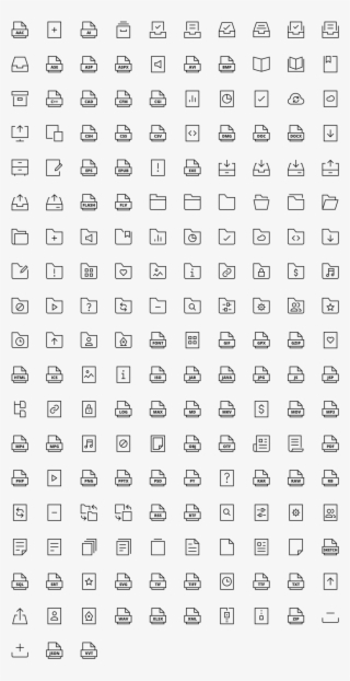Files And Folder Icons #6832904