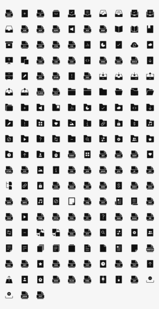 Files And Folder Icons #6832969