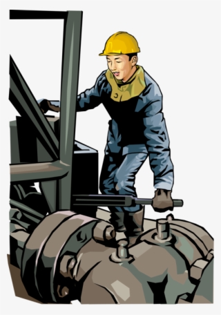 Vector Illustration Of Petroleum Fossil Fuel Oil Drilling #6836187