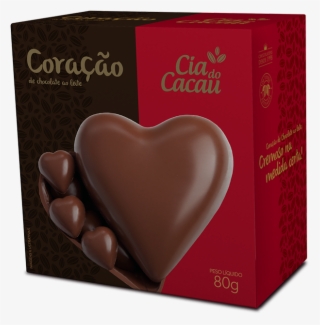 Clip Art Coração De Chocolate Ao Leite Cia Do Cacau #6839003