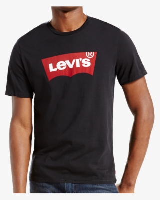 Levis Shirt Schwarz S/s Batwing Frontansicht #6840267