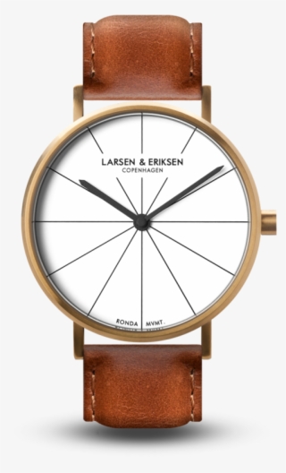 Danish Design Watch With 41mm Brushed Gold Case #6843126