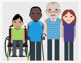 Social Group Clipart Social Care In England Disability #6847869