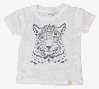 Léo Burnout Tee In White #6848045
