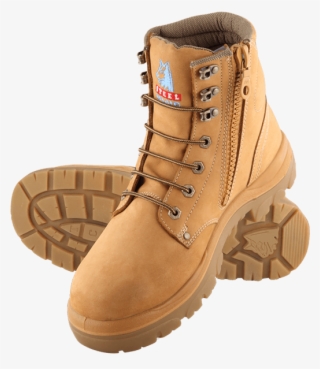 Steel Blue Work Boot Steel Cap Argyle Zip #6850063