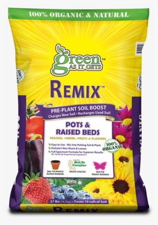 Remix Pre-plant Soil Boost For Pots & Raised Beds #6850867