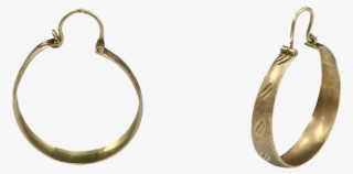 14k Pink Gold Hoop Earrings #6852504