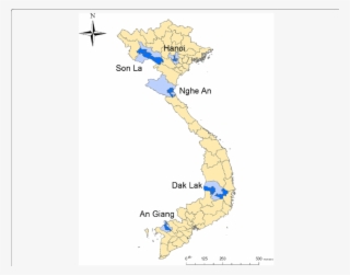 Selected Sampling Districts Within Each Province (light #6853913 Selected Sampling Districts Within Each Province (light #6853913