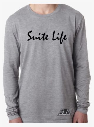 Image Of Men's Script Long Sleeve #6856027