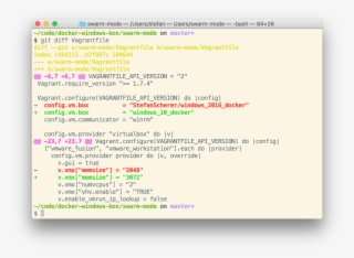 Git Diff Vagrantfile #6856117
