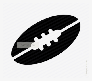 Vector Icon Of Rugby Ball #6863560