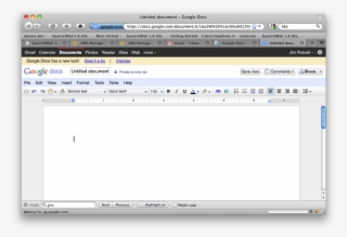 Google Docs New Document #6863756