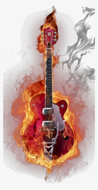 Guitar Feux Musical Visual Flame Free Downloads #6864122