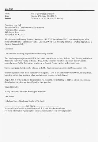 Result Of Exhibition Nambucca Lep Amendment No #6866138