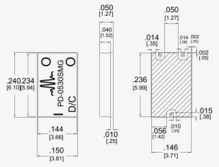 Pd-0530smg Power Divider Package Diagram #6867102 Pd-0530smg Power Divider Package Diagram #6867102