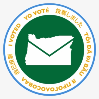 My "i Voted" Sticker For Oregon, Which Says "i Voted" #6867103 My "i Voted" Sticker For Oregon, Which Says "i Voted" #6867103