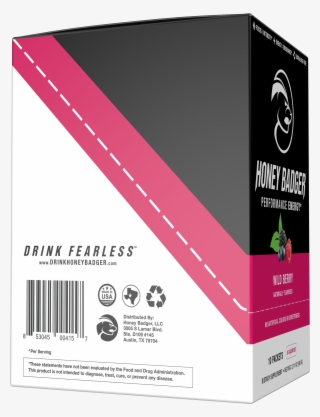 Honey Badger Performance Energy Natural Pre Workout #6871286