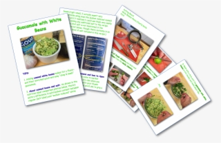 Guacamole With White Beans Picture Book Recipe Pages #6872769