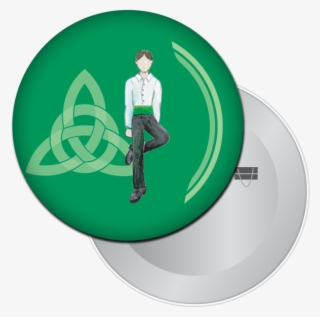 Irish Step Dancer Boy Button / Magnet #6873321