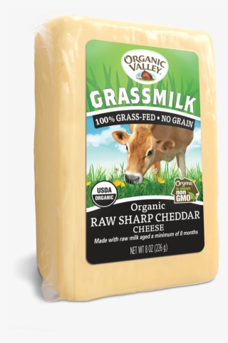 Grassmilk Raw Sharp Cheddar, #6874318