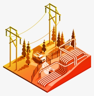Red, Orange, And Yellow Electric And Gas Utilities #6876232
