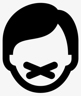 There Is A Head With Two Bandages Placed Over Their #6877295