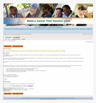 Kindred Healthcare #6879954